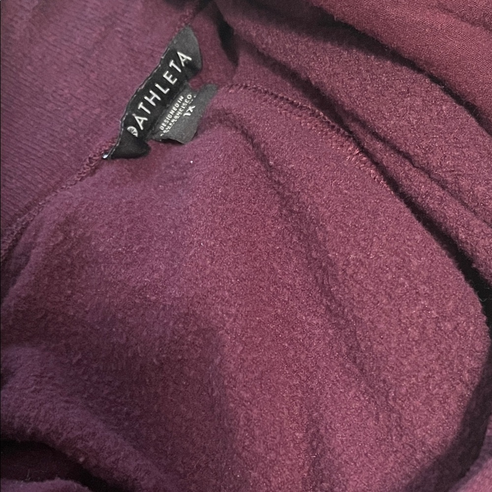 Athleta by Gap Deep Purple Maroon High Waist Jogger Pants | Size 1X - Picture 13 of 15